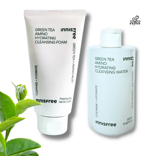 Kit Innisfree Green Tea Glow: Limpieza sin resecar, para todo tipo de piel