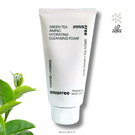 Kit Innisfree Green Tea Glow: Limpieza sin resecar, para todo tipo de piel